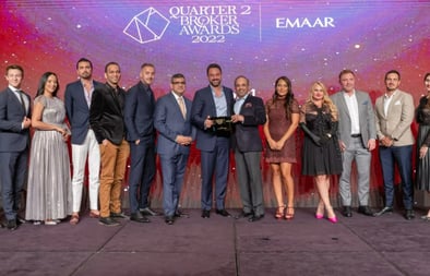  D&B Properties Wins First Place in Emaar Q2 Brokers Award